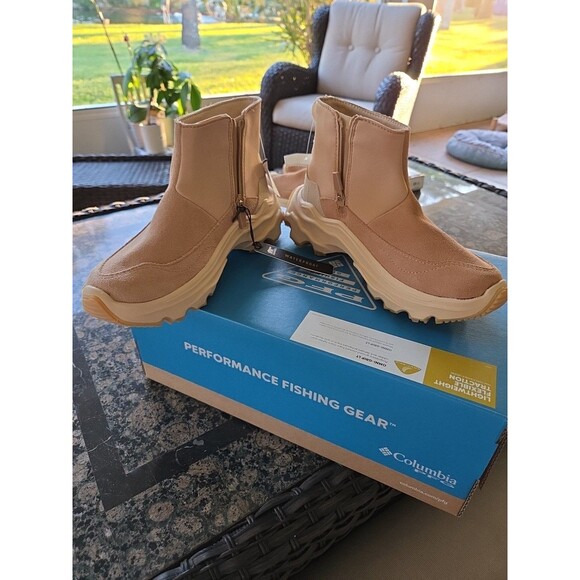 Sorel Kinetic Breakthru Acadia Size 6 Waterproof Sneaker Boot Tawny Buff Womens - Picture 3 of 13